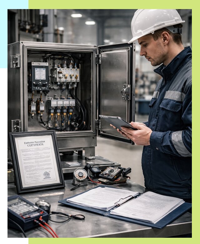 Сертификат взрывозащиты в Узловой от 45833 р. | Сертэкс